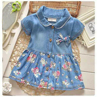 

Flower Girl Summer Princess Dress Kid Baby Party Wedding Pageant Dresses Clothes