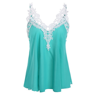 

Openwork Panel Tank Top