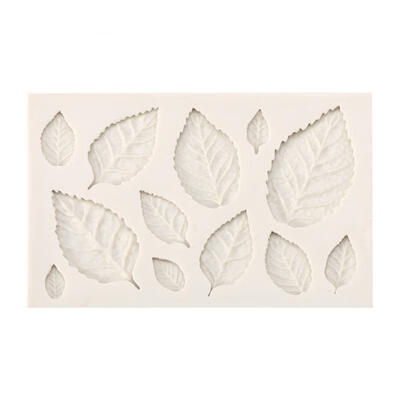 

Greensen 3D Silicone Leaves Fondant Cake Mold Creative Chocolate Sugarcraft Mould Decorating DIY Tool
