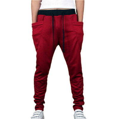 

Men\s Sports Casual Pants Trend Harem Pants Cheap Walking Pants