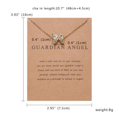 

Trendy Gold Color Love Heart Pendant Clavicle Chain Choker Necklaces for Women Jewelry I Love you Card Necklace Female Gift