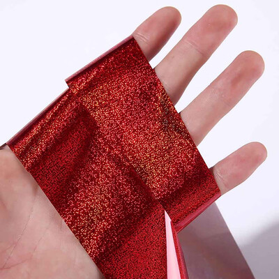 

Toponeto 1 roll of Laser Holo Holographic Nail Foils Nail Art Transfer Sticker