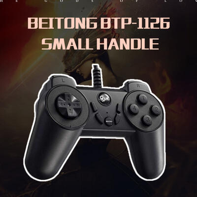 

BTP-1126 Small Wired USB Game Handle For Computer PC Simple TV Game Gamepad Controller Joystick