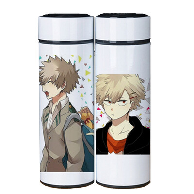 

CAR-TOBBY Anime My Hero Academia 350ml Thermos Vacuum Cup Water Bottle Mug Cosplay Gift