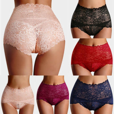 

Plus Size Sexy Lace Underwear Women Panties Briefs for Female hipster Underpant