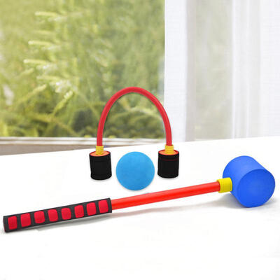 

Greensen Kids Funny Cartoon Colorful Gateball Toys Family Indoor Outdoor Croquet Golf Toy