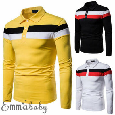 

Mens Slim Fit Shirts Short Sleeve Casual Golf T-Shirt Jersey Tops Tee