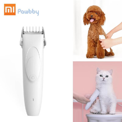 

Xiaomi Mijia Pawbby Pet Shaver 2000mAh Removable Wash Safe Dog Cat Trimmer Grooming Low Vibration Low Noise Pet Supplies