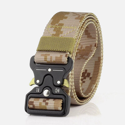 

New Nylon military tactical belt Metal insert buckle unisex Training belts for Men&Woman High quality strap