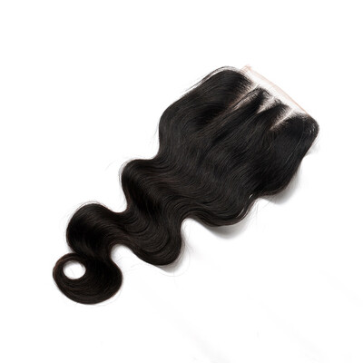 

Dolago Body Wave Lace Closure 100 Human Hair Brazilian Virgin Hair Natural Black Color Free Part