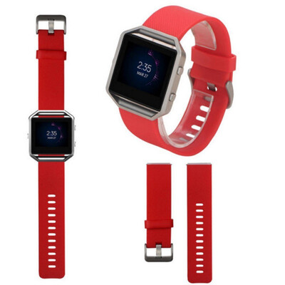 

New Silicone Rubber Replacement Watch Band Strap Watchband For Fitbit Blaze Watch