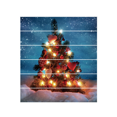 

〖Follure〗Christmas 3D Simulation stair stickers Waterproof Wall Stickers DIY Home Decor