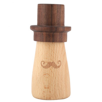 

Greensen Cute Moustache -shaped Wooden Toothpick Box Holder Home Kitchen