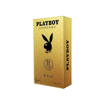 

PLAYBOY Playboy Condom Condom 003 Lingling Gold Pack 18 Pack Adult Products Mens Jacket Thailand Import