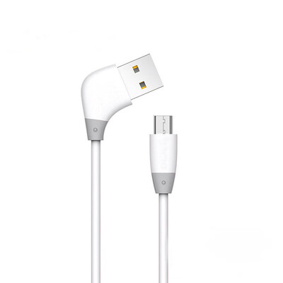 

90 Degree Elbow Micro USB Cable For Samsung S7 Edge Android Fast Charging Adapter 1M Cable For Huawei Xiaomi OPPO
