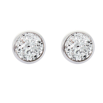 

Vintage Natural Gemstones Opal Stud Earring Set 925 Sterling Silver Hypoallergenic Engagement Wedding Studs Earrings Jewelry Gifts