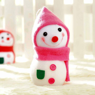 

〖Follure〗Christmas Doll Decorations Snowman Apple Bag Gift Bag Candy Bag Xmas Eve A