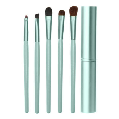 

5pcs Travel Portable Mini Smudge Eyeshadow Eyeliner Eye Makeup Brushes Set
