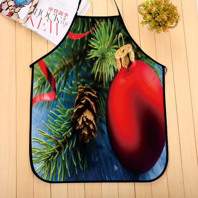 

Tailored Christmas Decoration Waterproof Apron Kitchen Aprons Dinner Party Apron