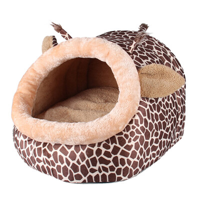 

New Creative Animals Shape Pet BedPet HouseCat Dog House Colorful