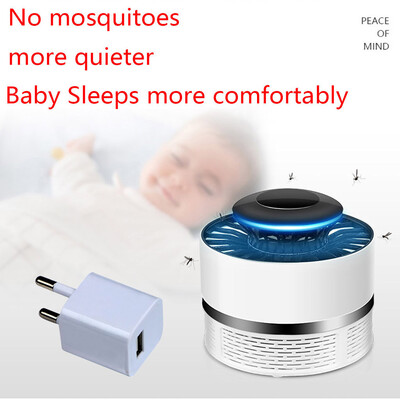 

〖Follure〗Mosquito Killer Light 5W USB Smart Optically Controlled Insect Killing Lamp