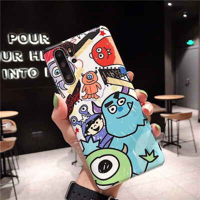 

for Huawei mate10 Cute Monsters soft cover For Huawei mate10pro 20 20pro 20x matte skin Cover