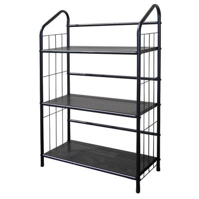 

Metal Outdoor Patio Plant Stand 3 Tier Shelf Indoor Bookcase Shelving Storage
