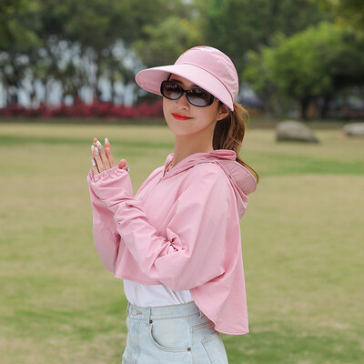 

Womens short cardigan summer new thin coat UV-proof Korean version of sunscreen outdoor sunscreen shirt