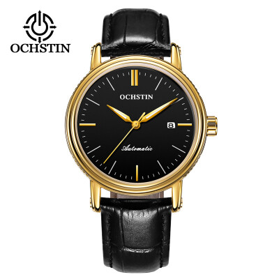 

Augustus OCHSTIN leather waterproof calendar mens automatic mechanical watch mens watch