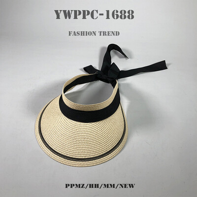 

New Hanbancao empty top duck tongue hat for outdoor sunscreen outdoor trip in summer
