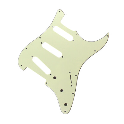 

3Ply SSS 11 Holes Strat Electric Guitar Pickguard for FD All