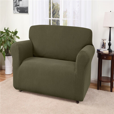 

SUPIN Jacquard fleece sofa armrest cover 7375