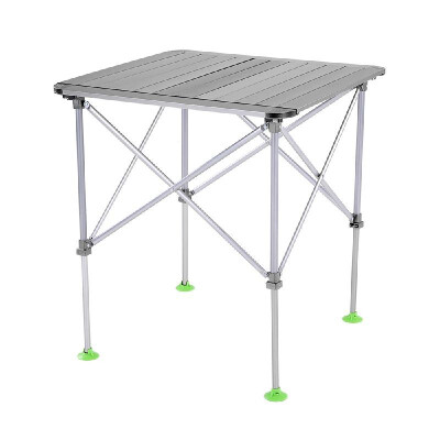 

Height Adjustable Folding Table Outdoor Portable Aluminum Alloy Camping Table Desk Furniture Foldable Picnic Table with Carry Bag