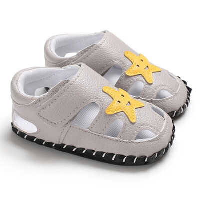 

Baby Sandals Baby Shoes Cute Star Pattern Summer Causal Shoes Baby Boy Non-slip Soft Bottom Sandals