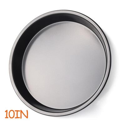 

10IN Thickening Type Multi-Function Circle Carbon Steel Non-Stick Coating PIZZA Comal