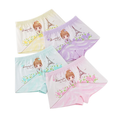 

Girls combed cotton 5 loaded boxer briefs JF825C