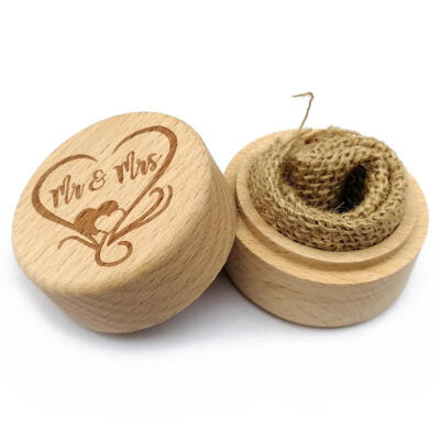 

Wood Wedding Ring Box Case Rustic Proposal Ring Bearer Box Valentines Gift