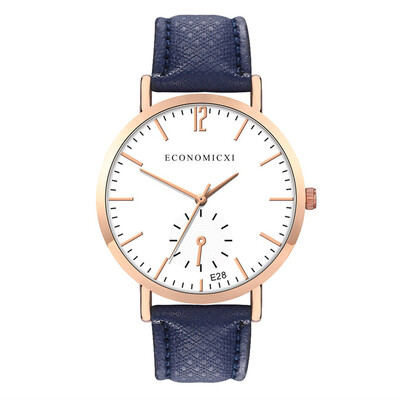 

RM Fashion Simple Belt Watch Single Digital Fake SIngle Eye Female Quartz Watch
