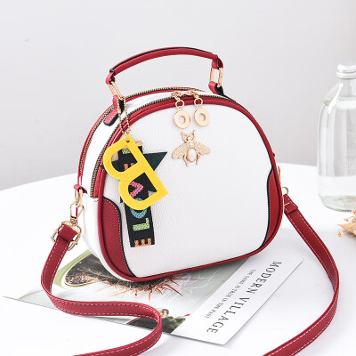 

2018 summer new casual single shoulder diagonal small bag Korean fashion womens bag slung small square bag