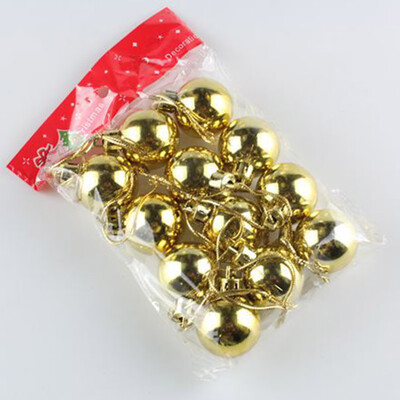 

12Pcs Hot Sale Christmas Tree Xmas Balls Decorations Fashion Bauble Hanging Party Drop Pendant For DIY Xmas Party