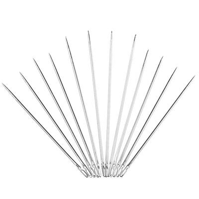 

12pcsset 2 Hole Blind Needles Self-threading DIY Needlework DIY Sewing Pin