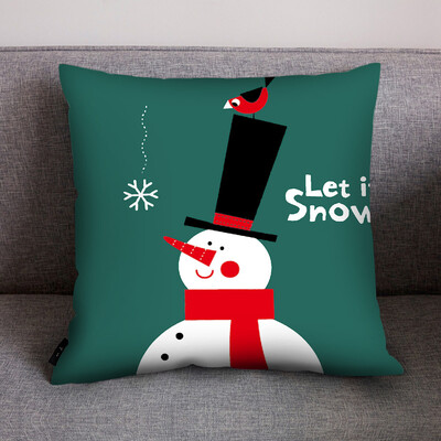 

Tailored Print Pillow Case Polyester Sofa Car Cushion Cover Home Decor
