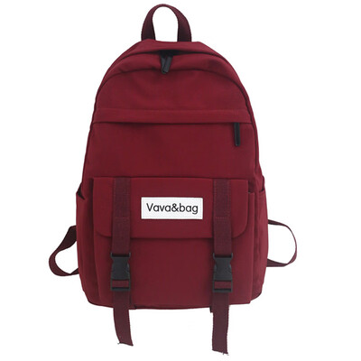 

Fashion schoolbag female insfeng Korean version ulzzang high school students backpack tidal high school shoulder bag