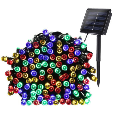 

22M 200 LED String Fairy Lights Outdoor Christmas Waterproof Solar Powered Light