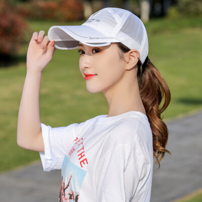 

Summer sun hat baseball cap mens&womens net hat sun hat ventilation cap cap sun hat retractable cornice cap