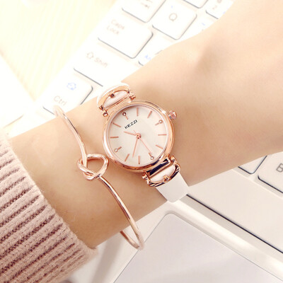 

Gedi simple female watch hollow watch waterproof watch steel strap bracelet female student watch quartz watch