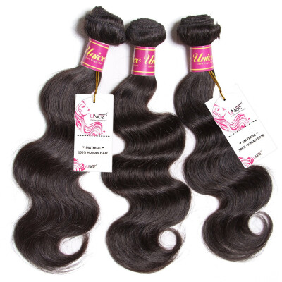 

UNice Hair 8A Brazilian Virgin Human Hair Extensions Body Wave 300g 8"-30"