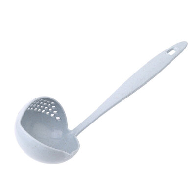 

2 in 1 Long Handle Soup Spoon Home Strainer Cooking Colander Kitchen Scoop Ladle Tableware Kitchen Gadgets Supplies