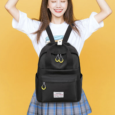 

2019 new shoulder bag female Korean fashion casual high school student bag junior high school campus large capacity backpack