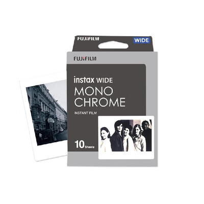 

Fujifilm Fujifilm Polaroid 5 inch photo paper once imaging instax210 W300 wide white photo paper 5 inch black&white time a